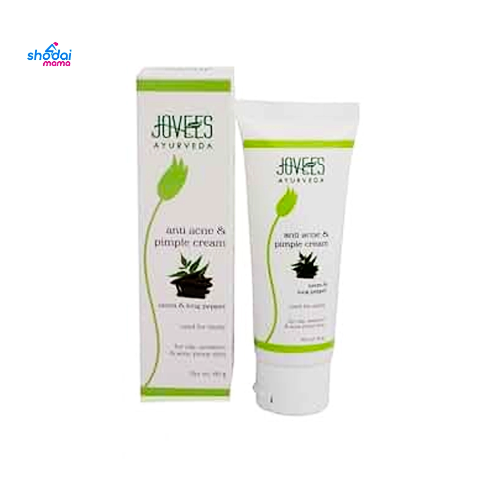 Jovees Ayurveda Anti Acne & Pimple Cream 60g